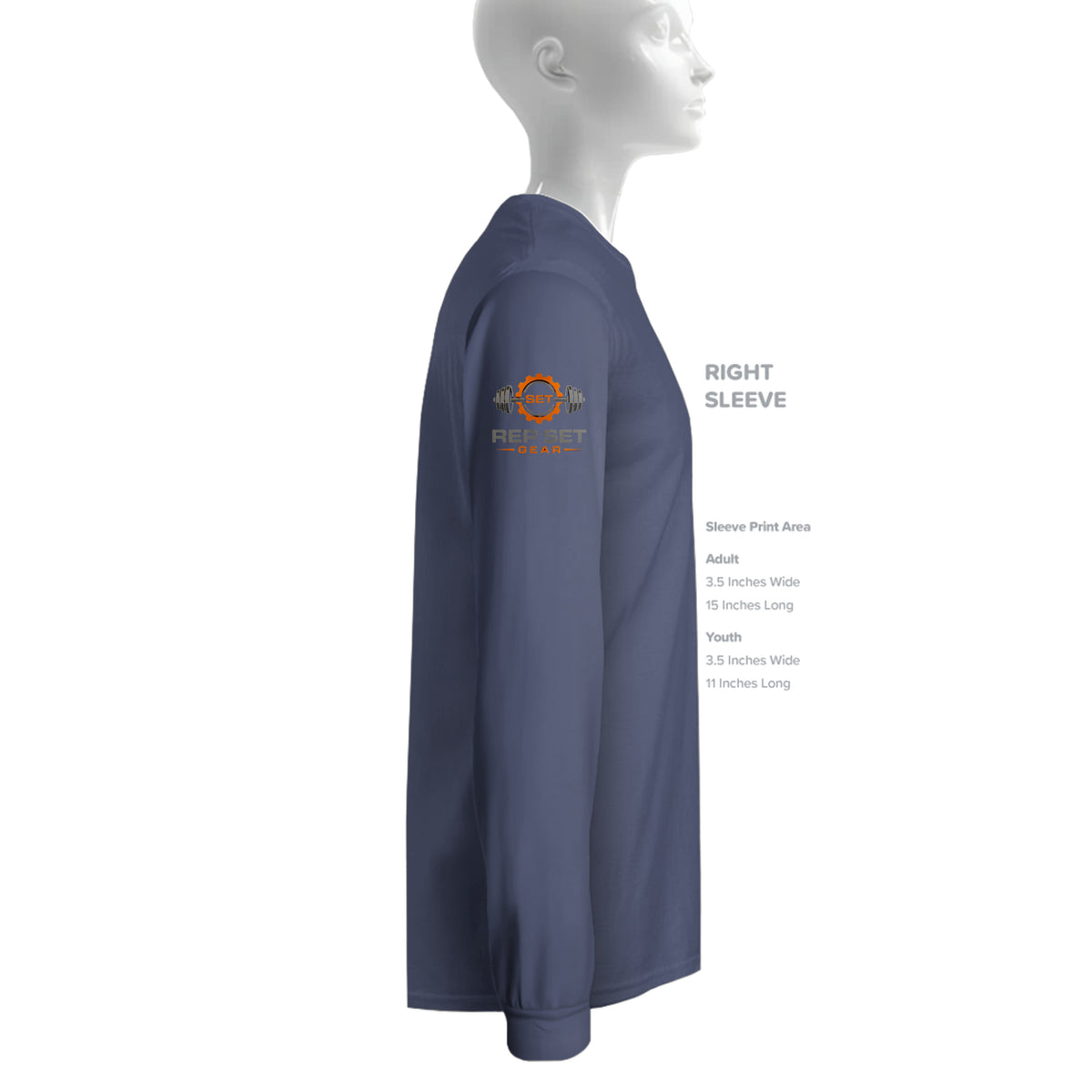 Ladies 3x Logo Cropped Sweatshirt – front view