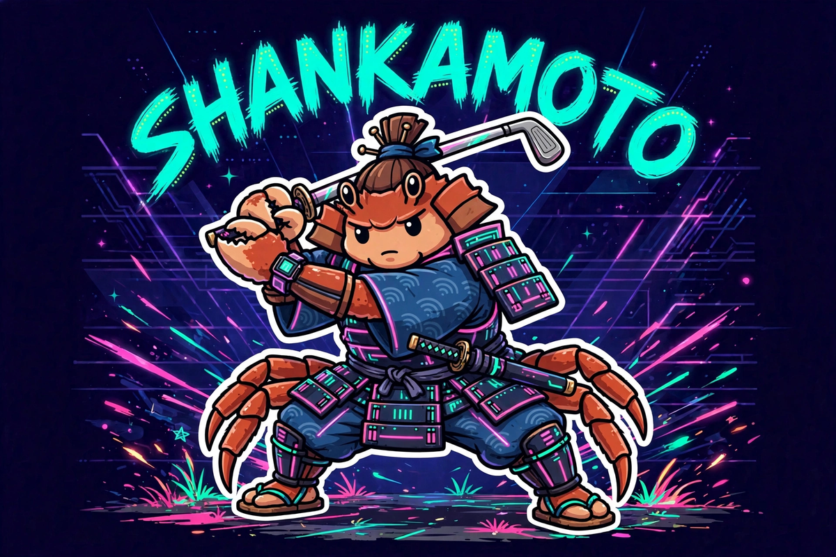 Shankamoto Sticker (2.5")