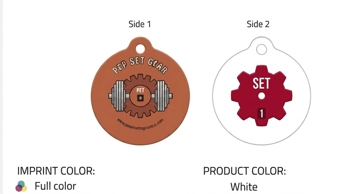 Metal Carabiner & Key Tag – alternate view