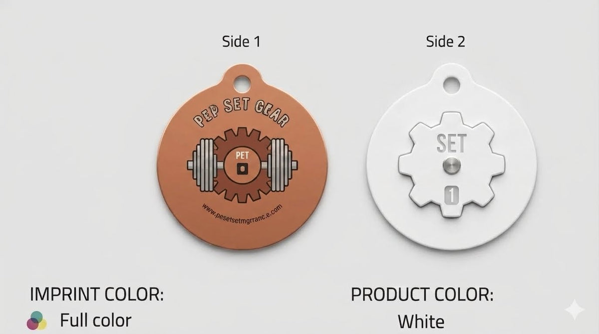 Metal Carabiner & Key Tag – alternate view