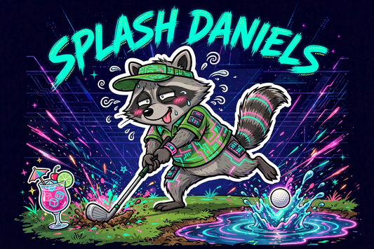 Splash Daniels Sticker (2.5")
