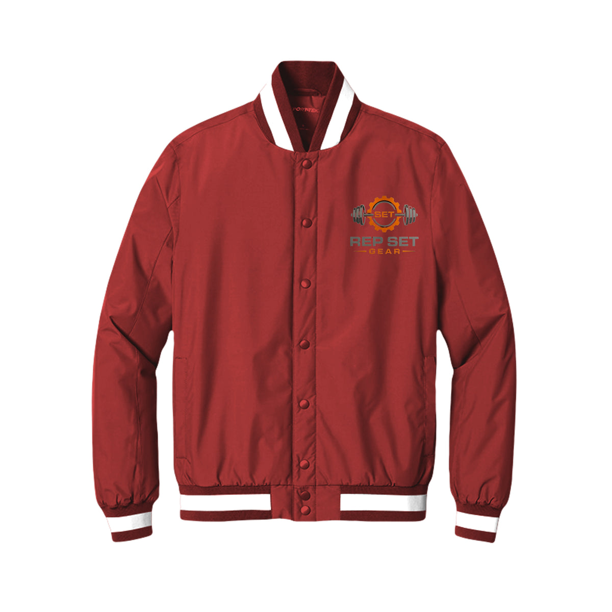 Insulated Lined Winter Jacket – back view