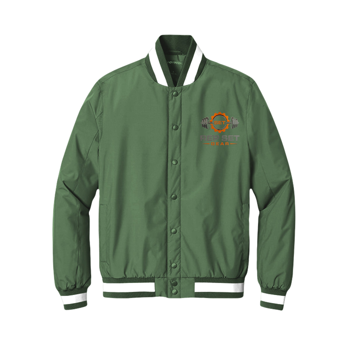Insulated Lined Winter Jacket – back view