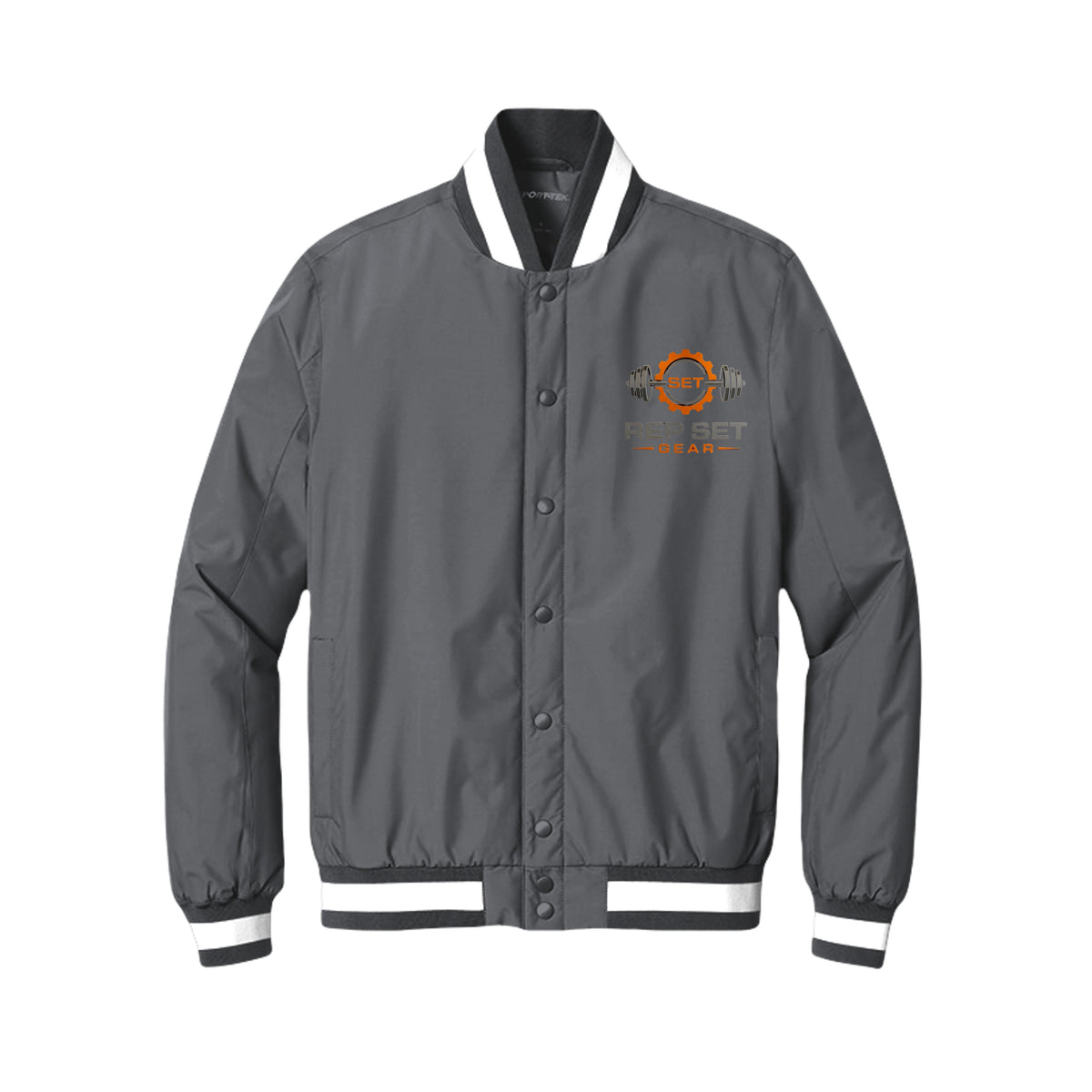 Insulated Lined Winter Jacket – back view