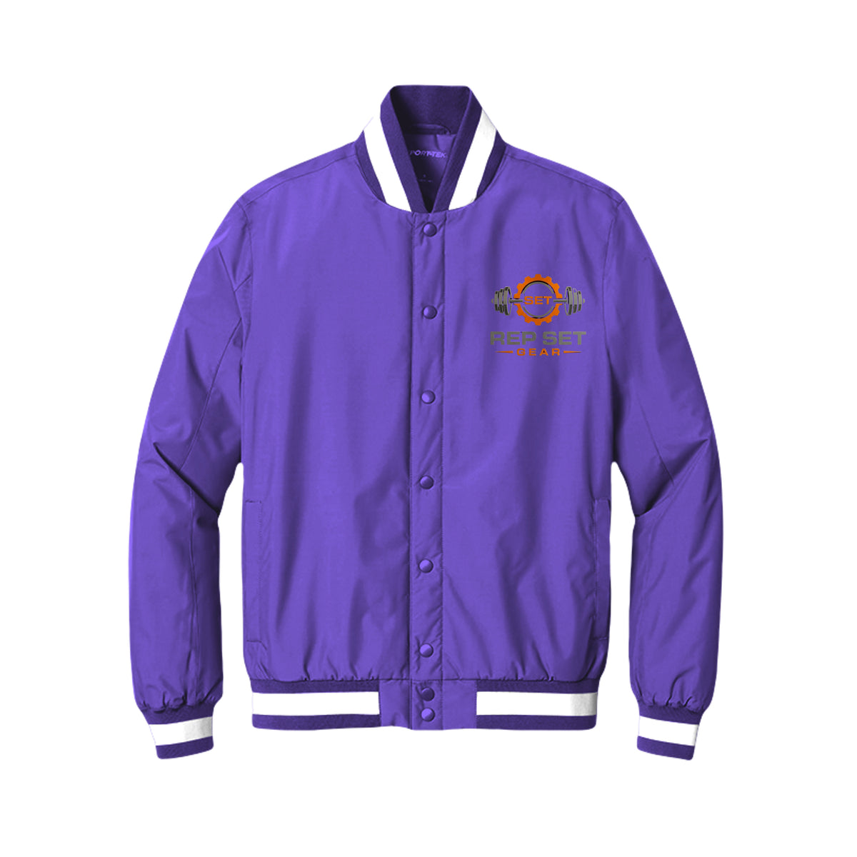 Insulated Lined Winter Jacket – front view