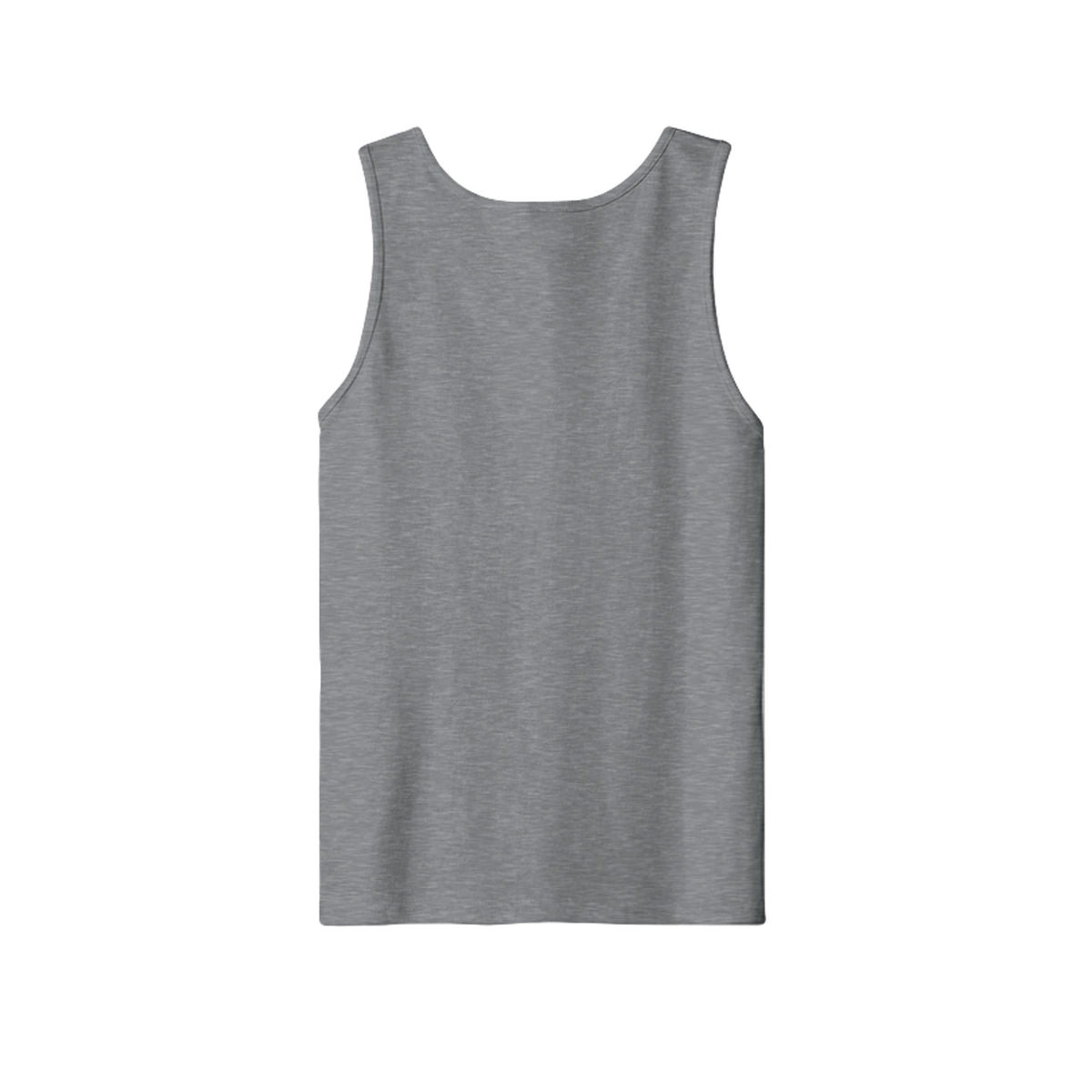 Unisex Cotton Tank Top – back view