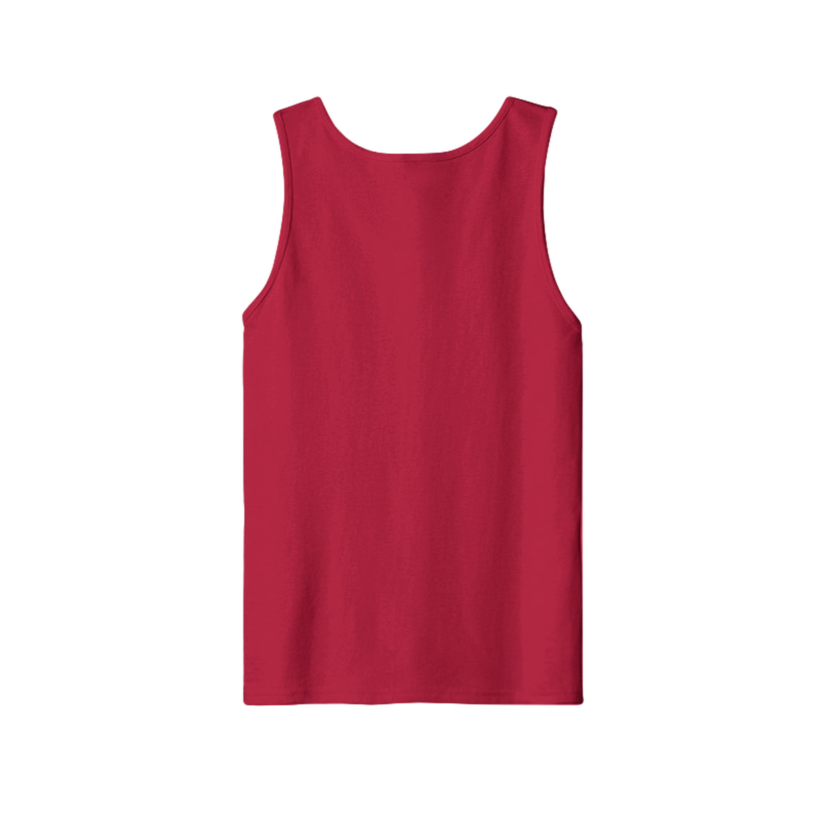 Unisex Cotton Tank Top – front view