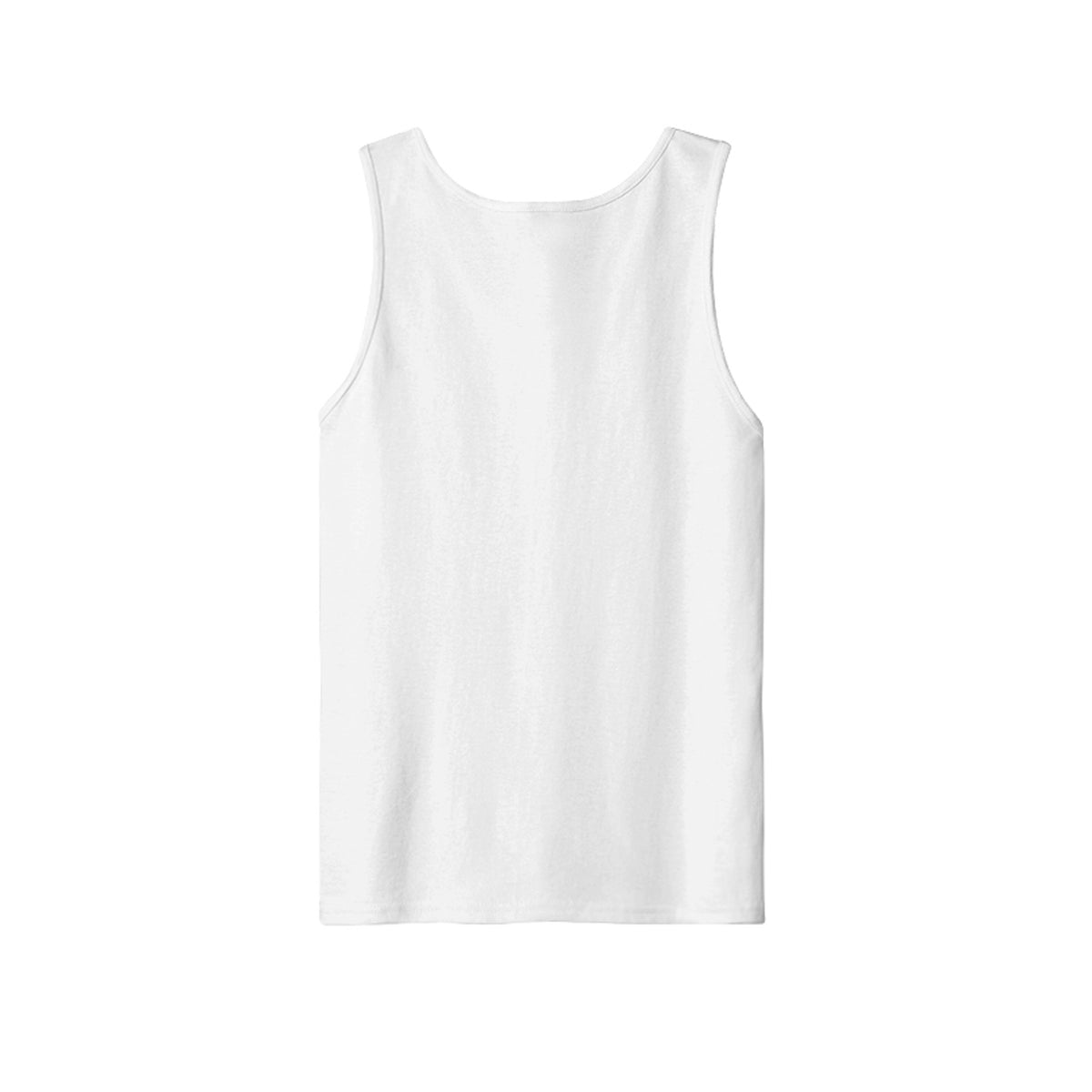 Unisex Cotton Tank Top – front view