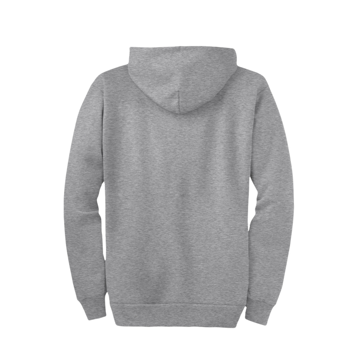 Tall Full-Zip Fleece Hoodie – back view