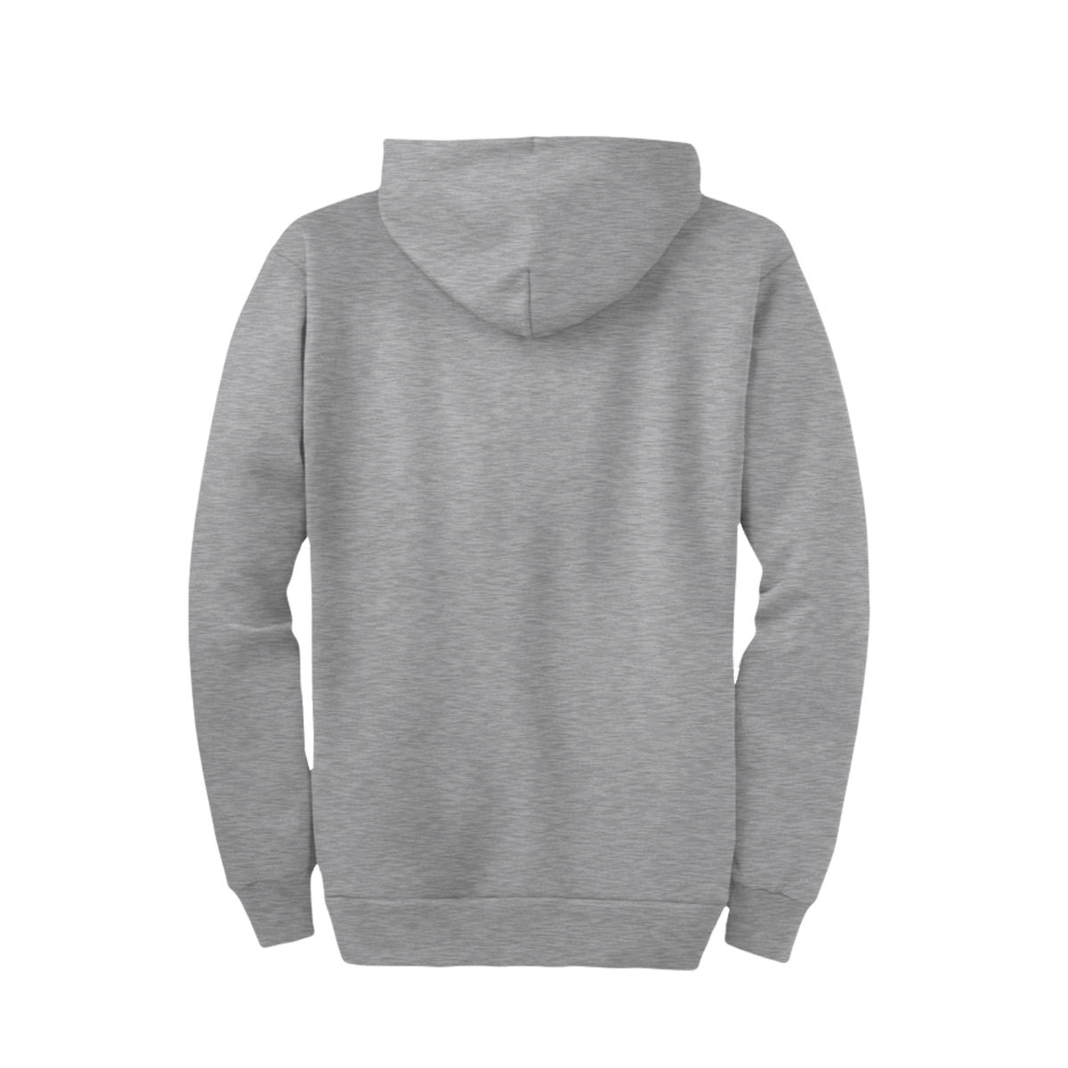 Tall Full-Zip Fleece Hoodie – back view