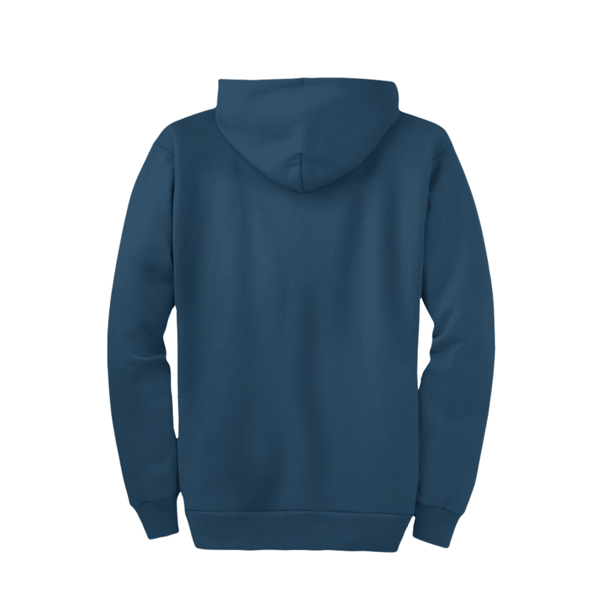 Tall Full-Zip Fleece Hoodie – front view