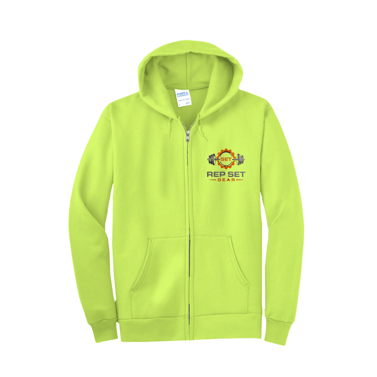 Tall Full-Zip Fleece Hoodie – front view