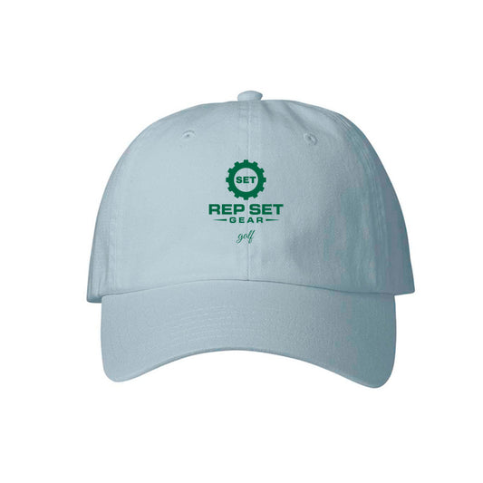Light Blue Golf Cap – front view