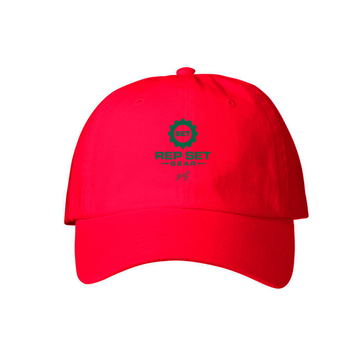 Light Blue Golf Cap – front view