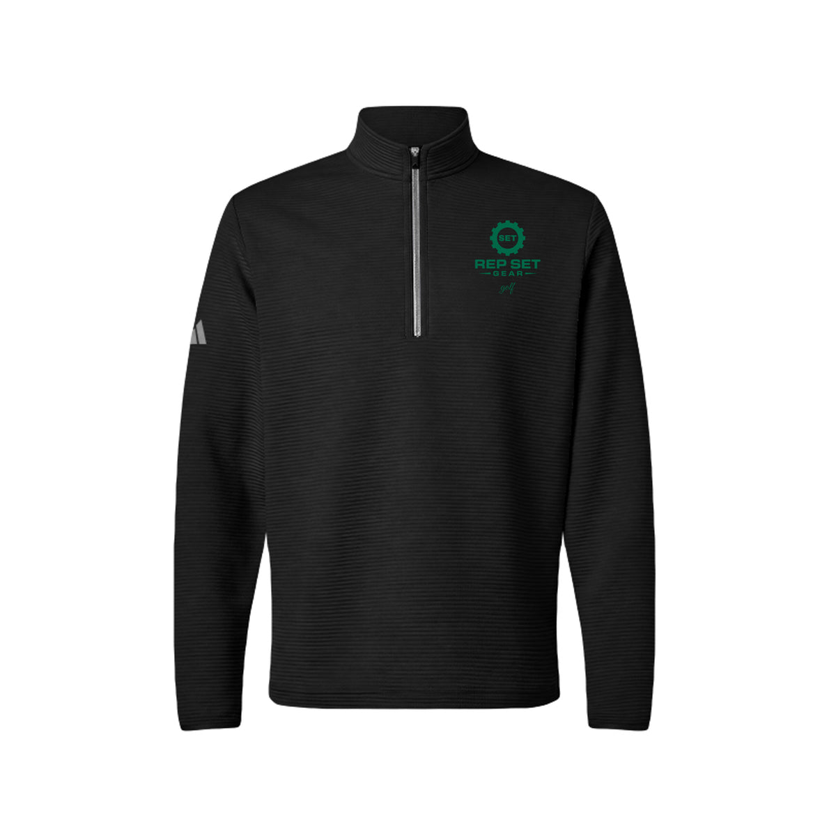 Mens Golf Quarter-Zip Pullover – front view