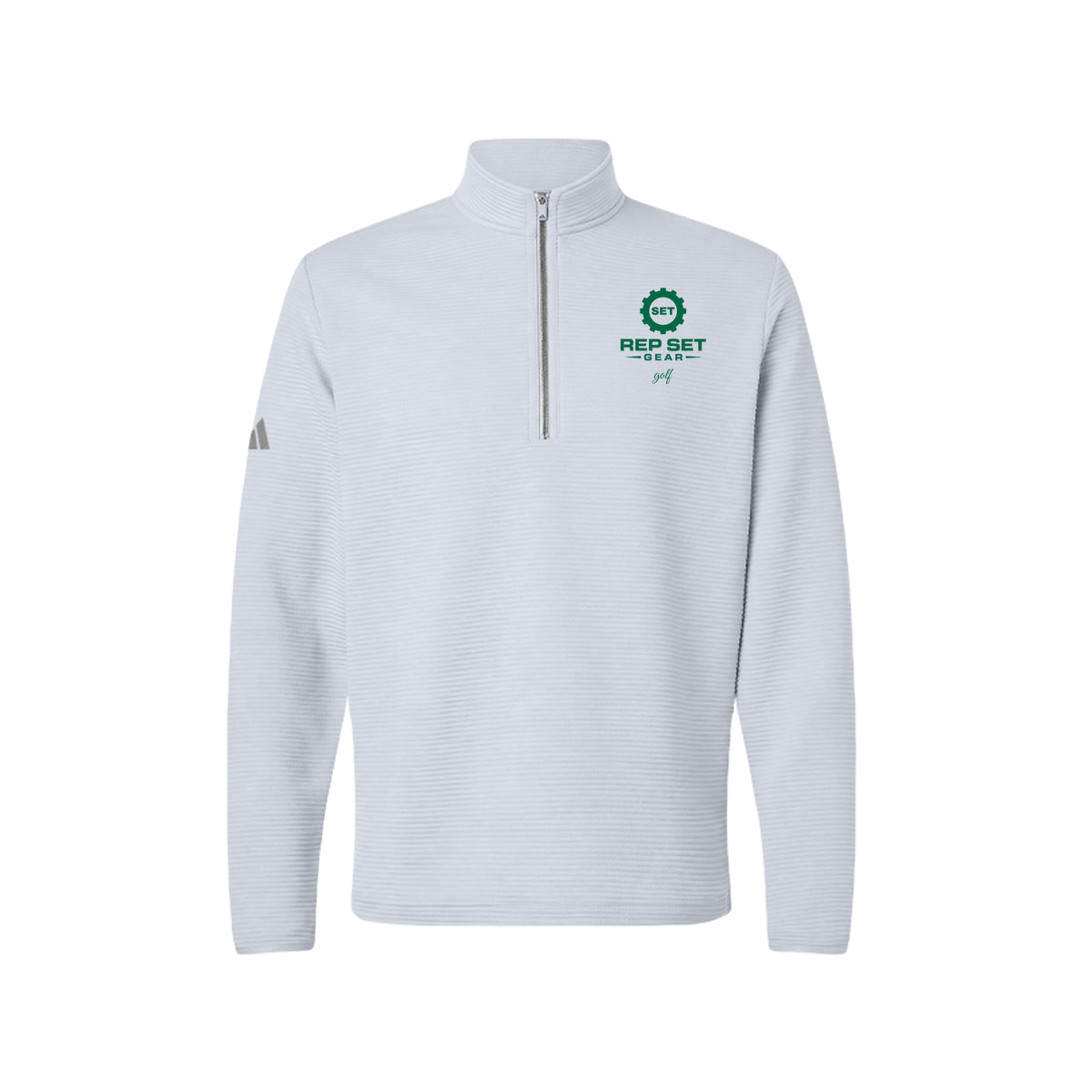 Mens Golf Quarter-Zip Pullover – front view