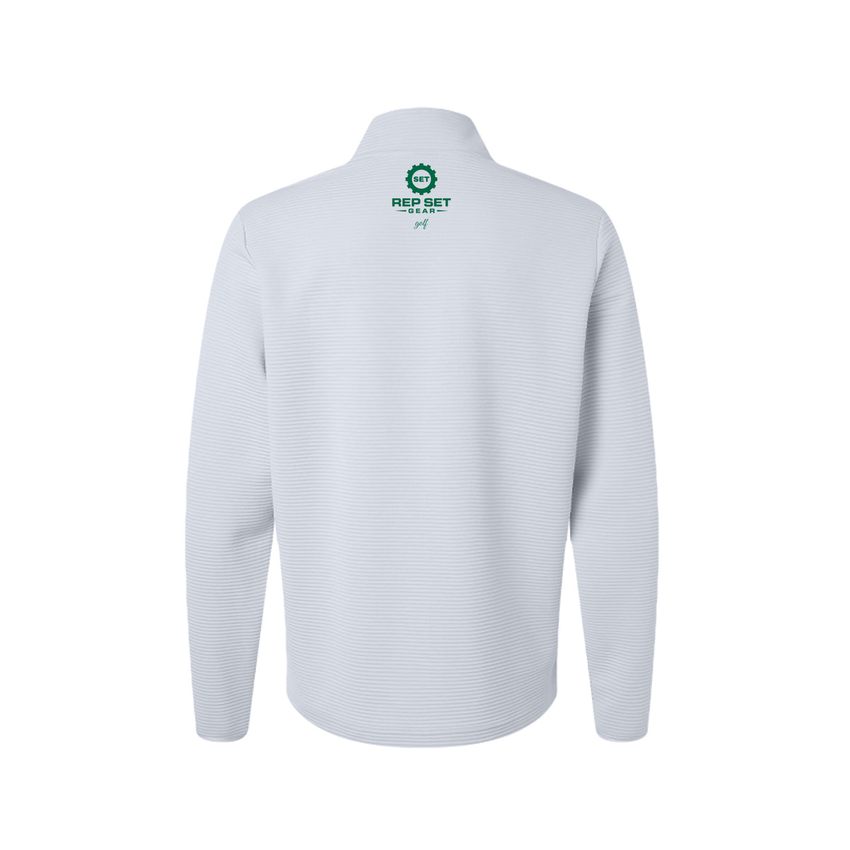Mens Golf Quarter-Zip Pullover – front view