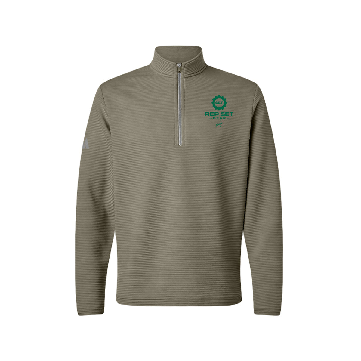 Mens Golf Quarter-Zip Pullover – front view