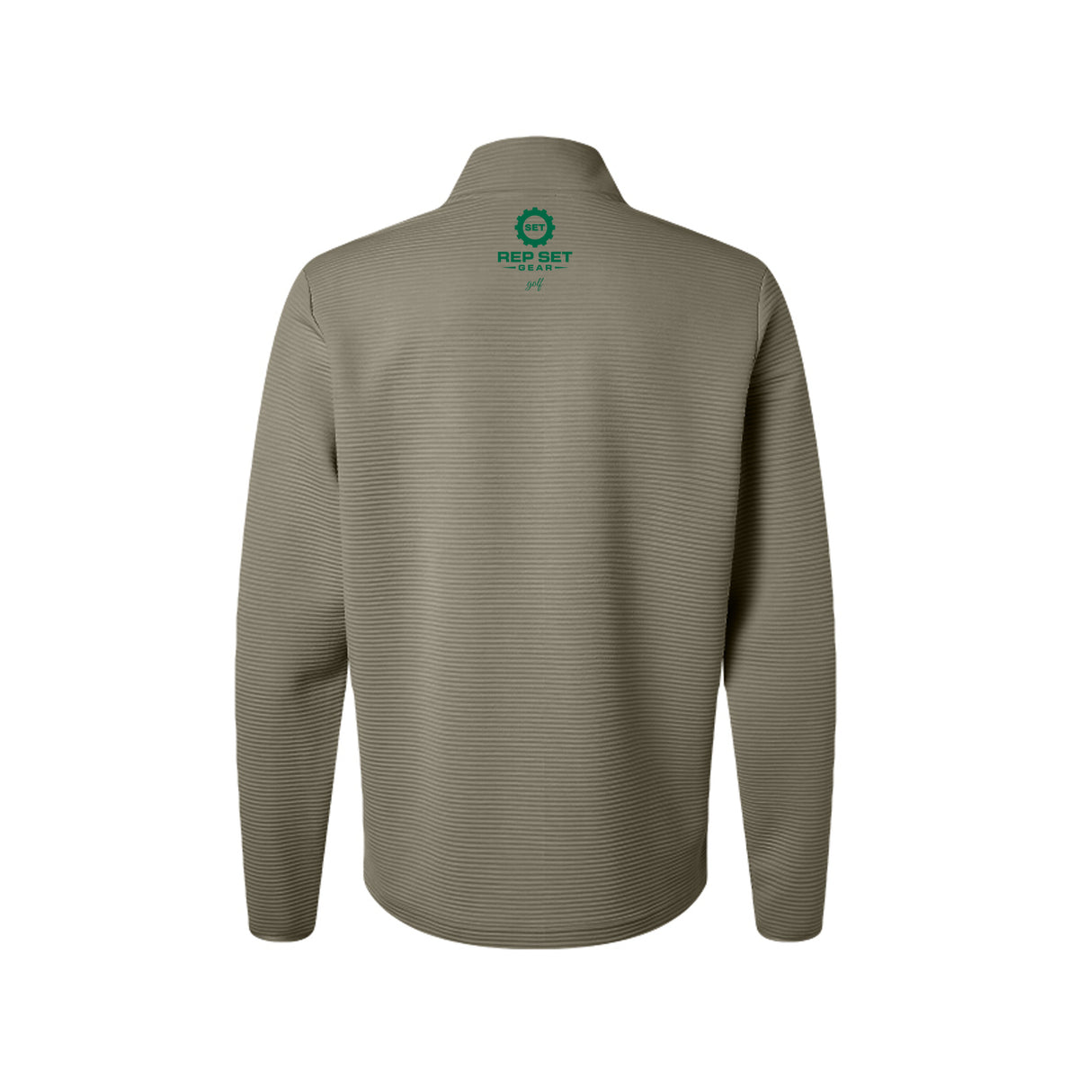 Mens Golf Quarter-Zip Pullover – front view