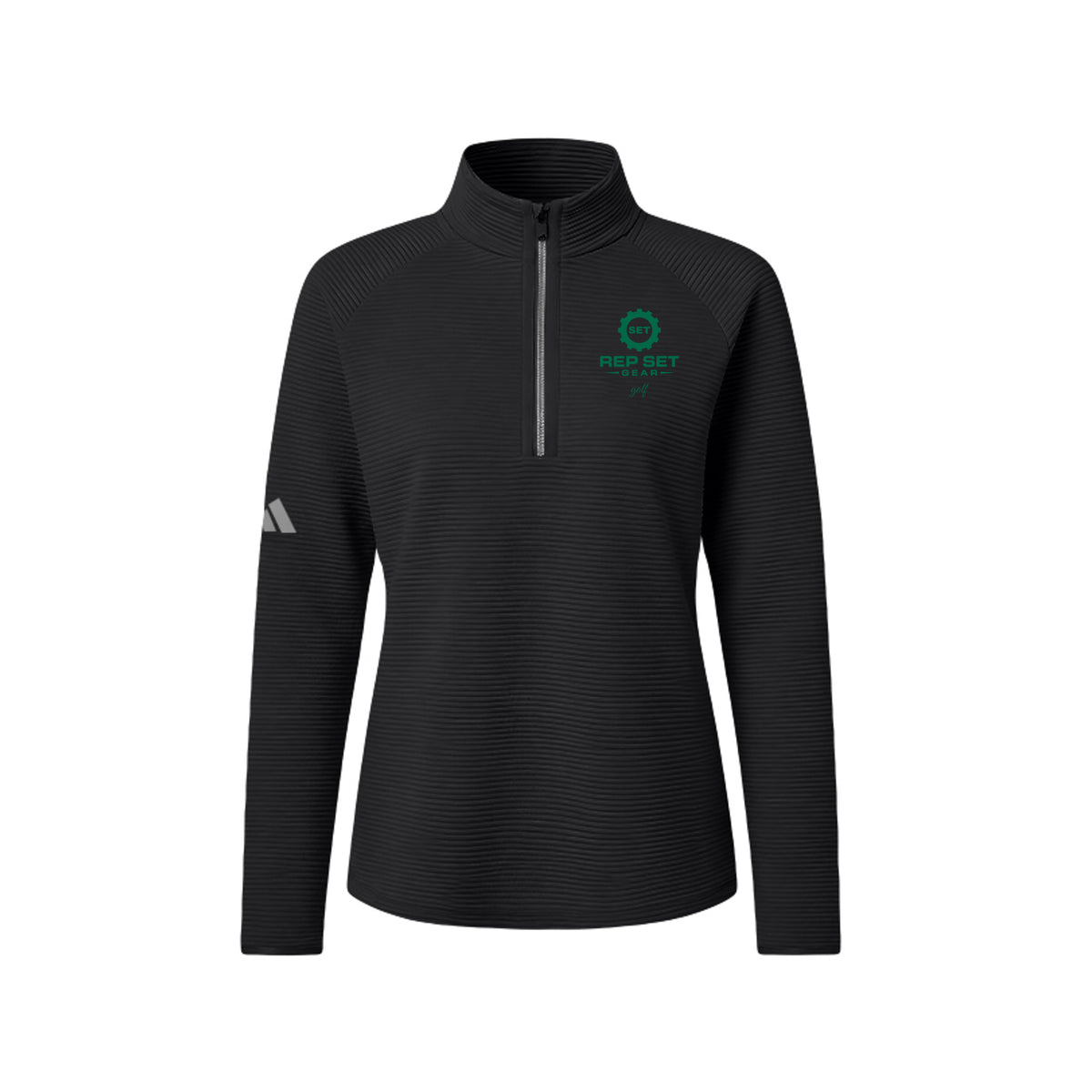 Ladies Golf Quarter-Zip Pullover – front view