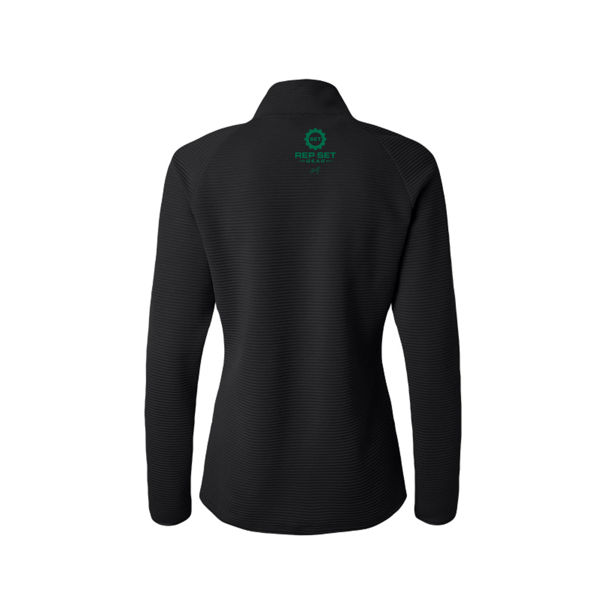 Ladies Golf Quarter-Zip Pullover – back view