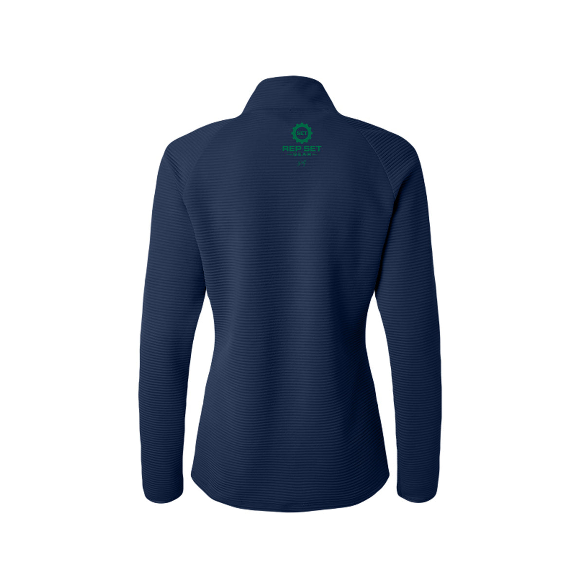 Ladies Golf Quarter-Zip Pullover – back view