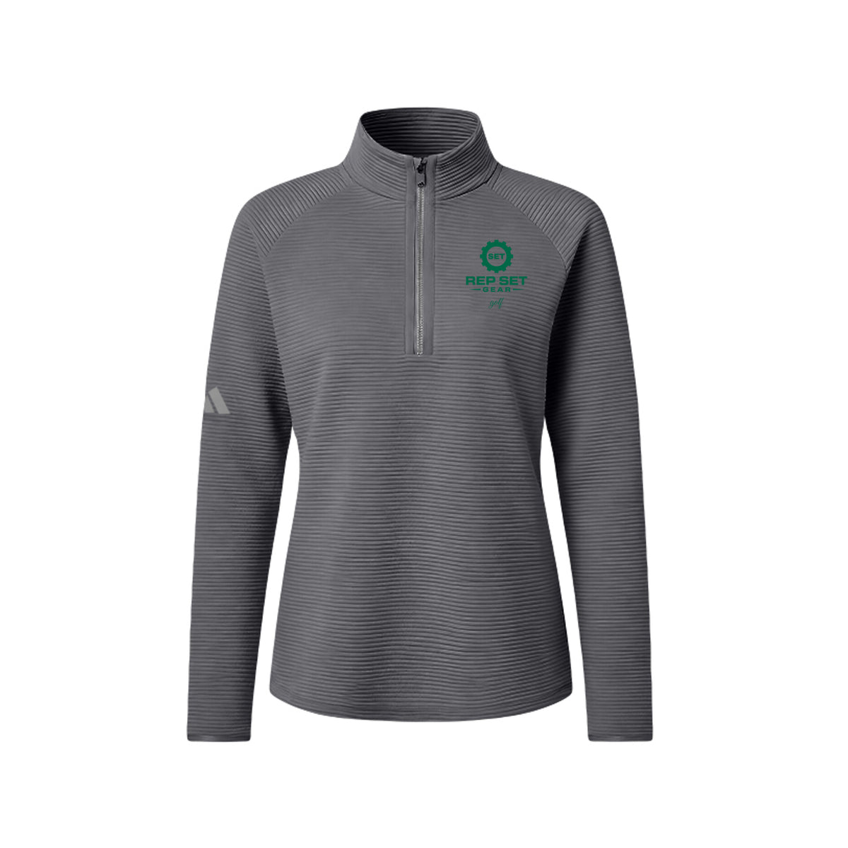 Ladies Golf Quarter-Zip Pullover – back view