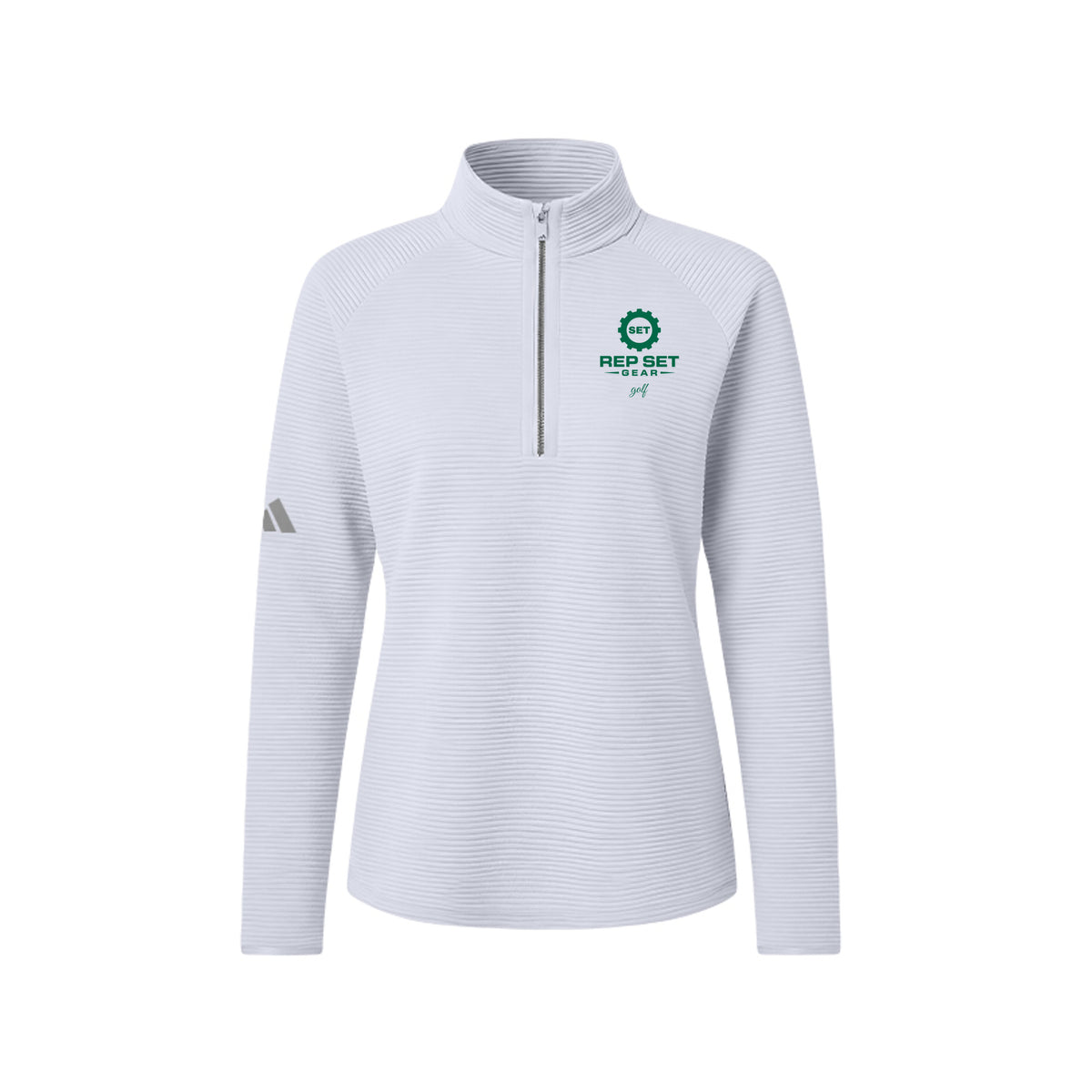 Ladies Golf Quarter-Zip Pullover – front view