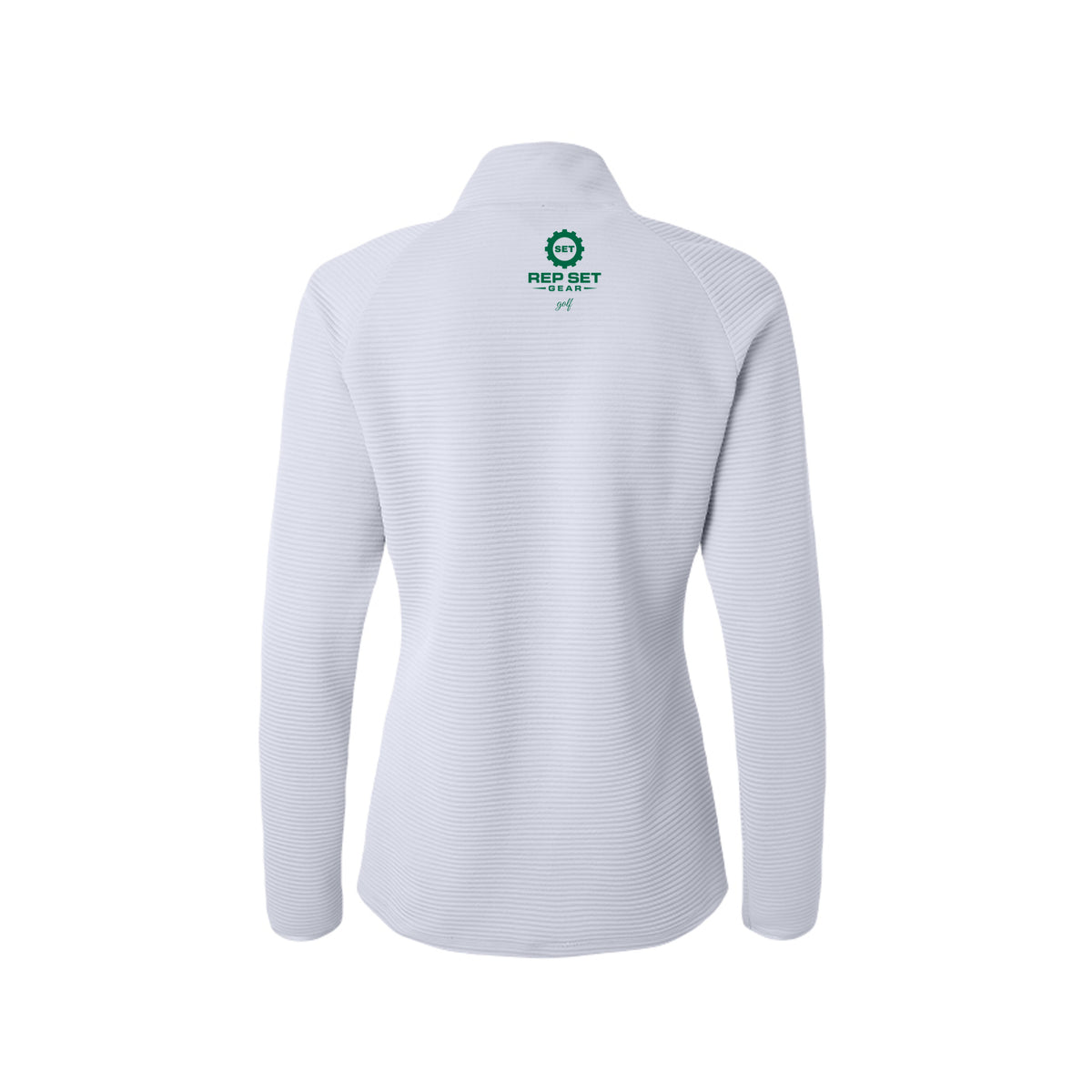 Ladies Golf Quarter-Zip Pullover – front view