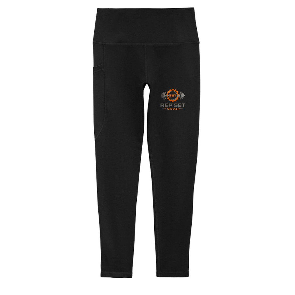Ladies 7/8 Athletic Training Pants – front view