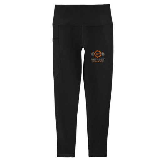 Ladies 7/8 Athletic Training Pants – front view