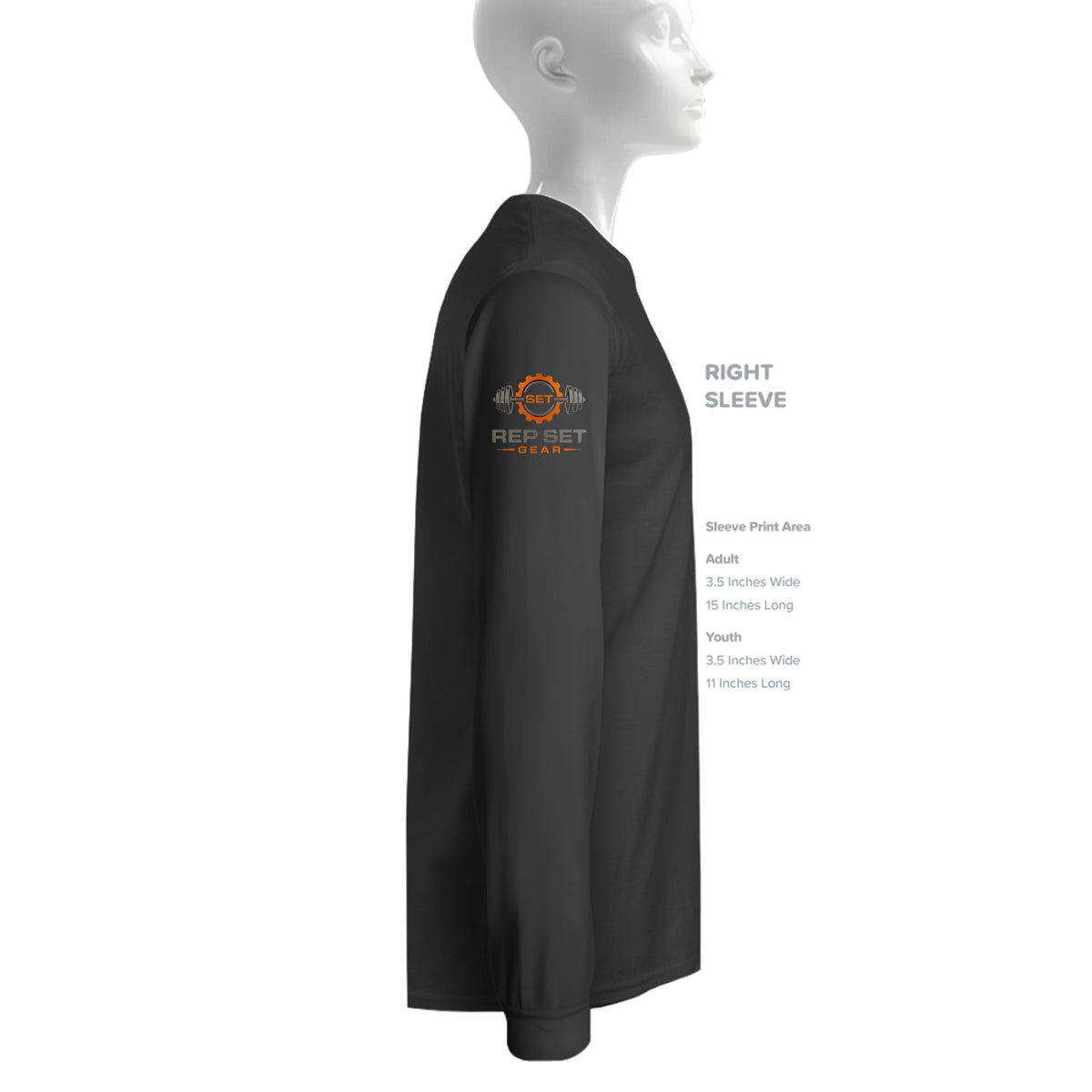 Ladies 3x Logo Cropped Sweatshirt – front view