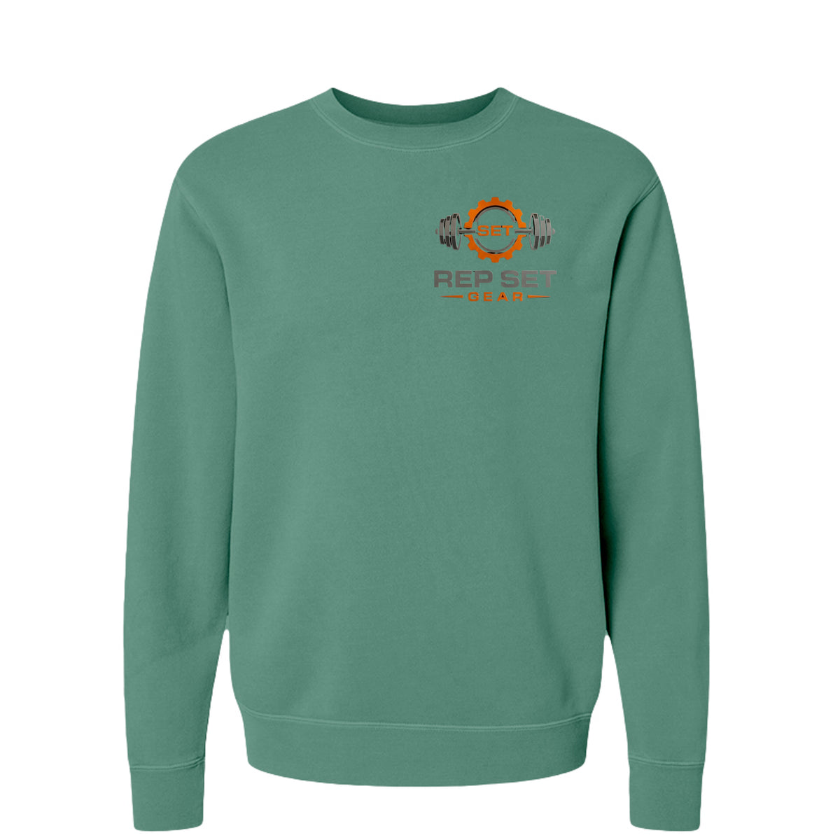Mens 3x Logo Fleece Sweatshirt – front view