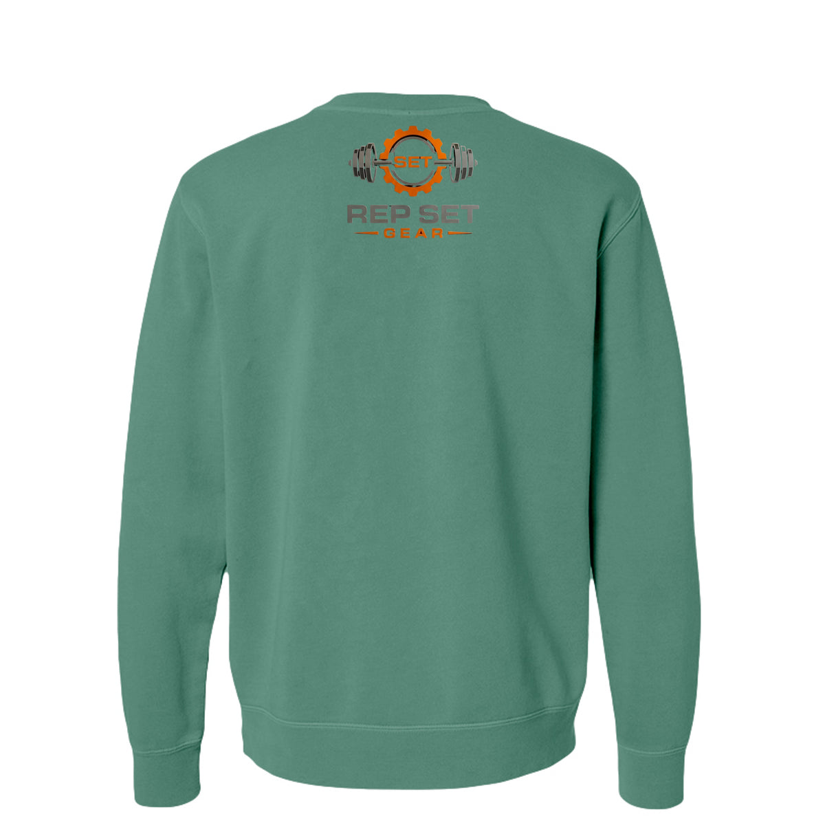 Mens 3x Logo Fleece Sweatshirt – back view