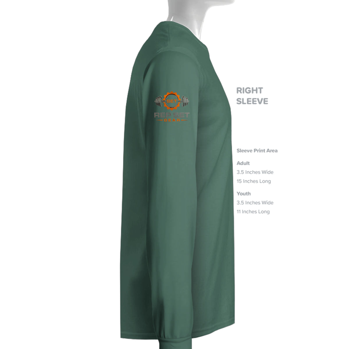 Mens 3x Logo Fleece Sweatshirt – alternate view