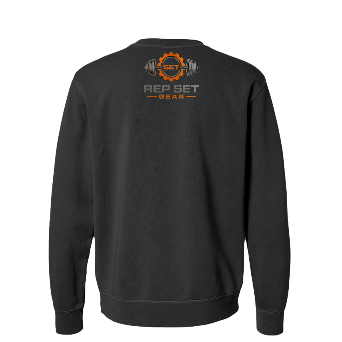Mens 3x Logo Fleece Sweatshirt – back view