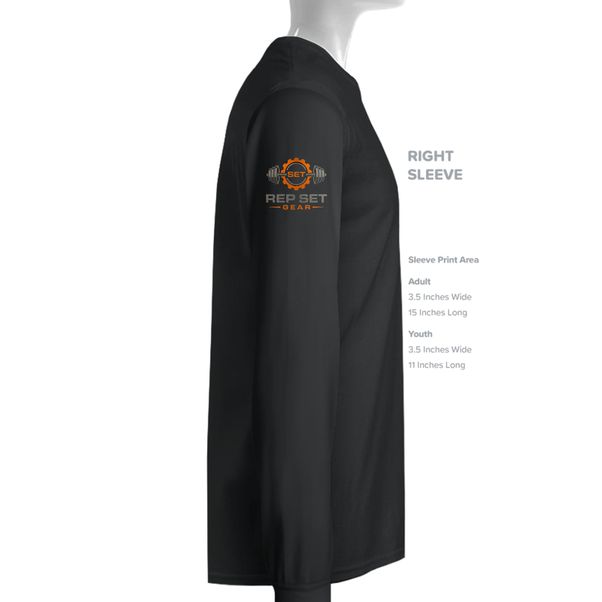 Mens 3x Logo Fleece Sweatshirt – alternate view