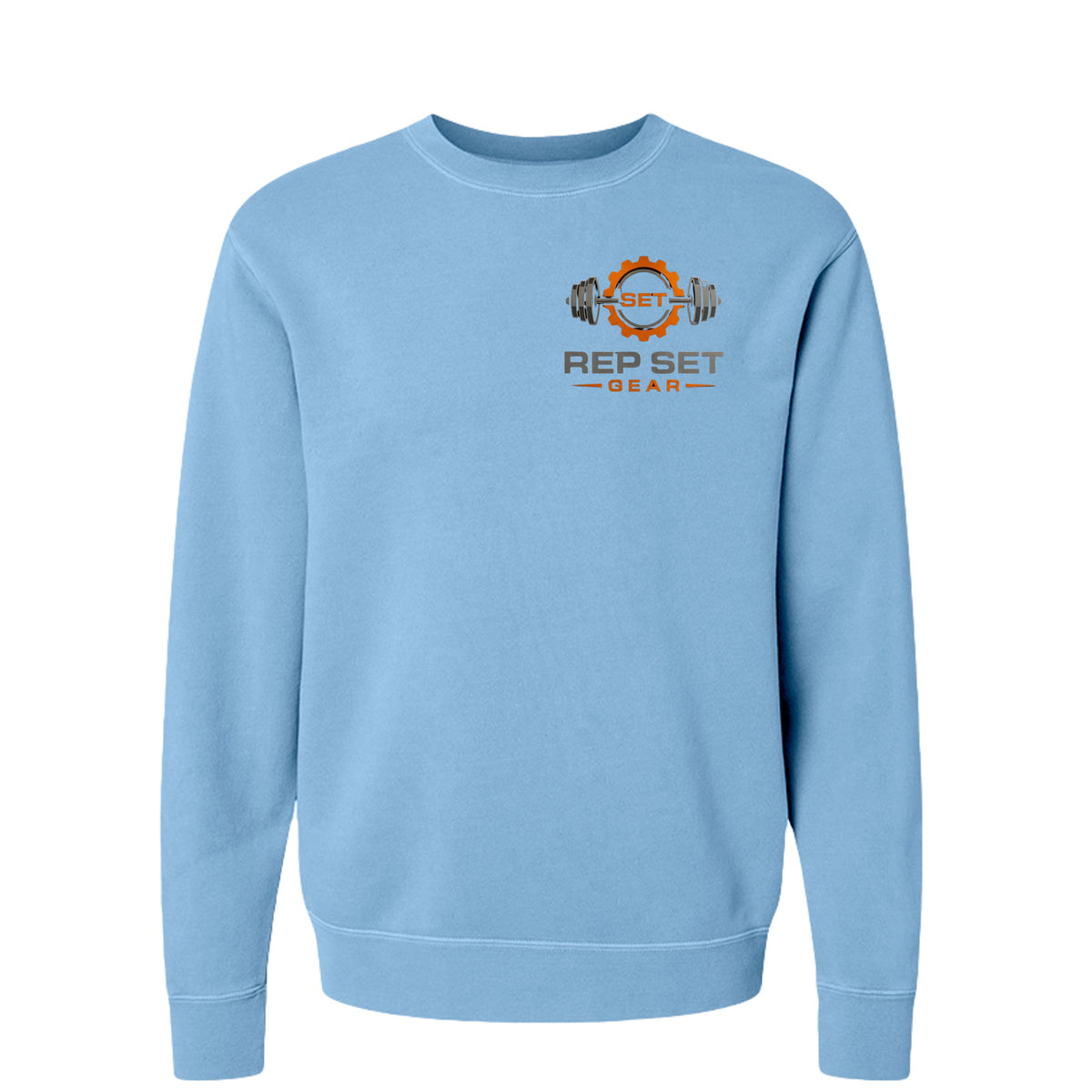 Mens 3x Logo Fleece Sweatshirt – back view