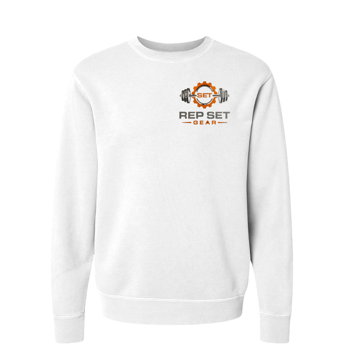 Mens 3x Logo Fleece Sweatshirt – front view