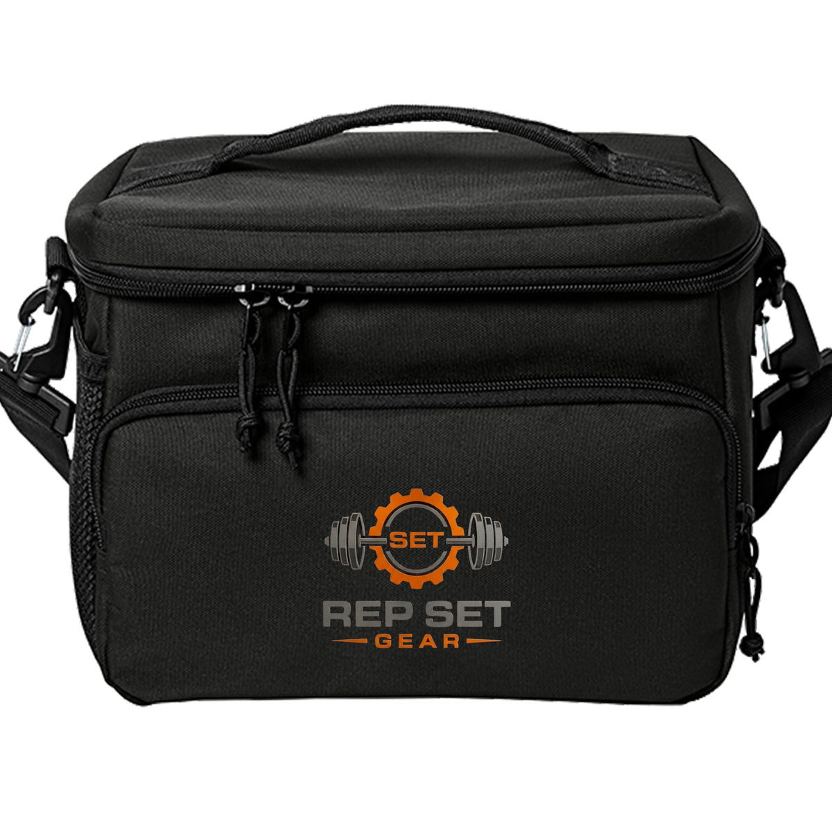 18-Can Insulated Lunch Box Cooler – front view