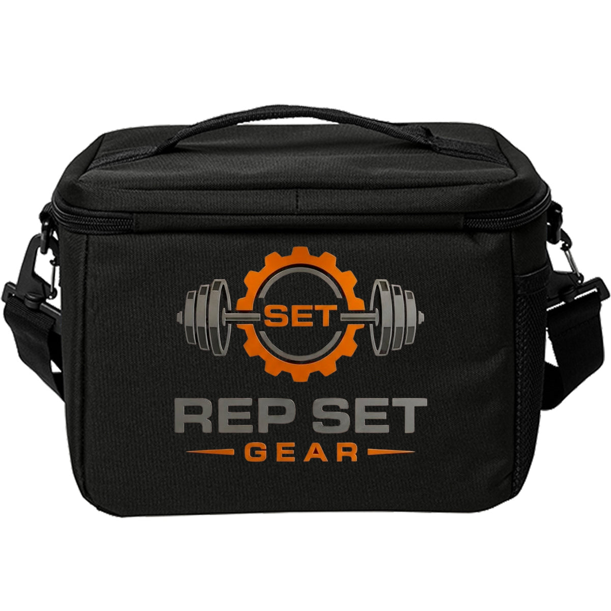 18-Can Insulated Lunch Box Cooler – back view