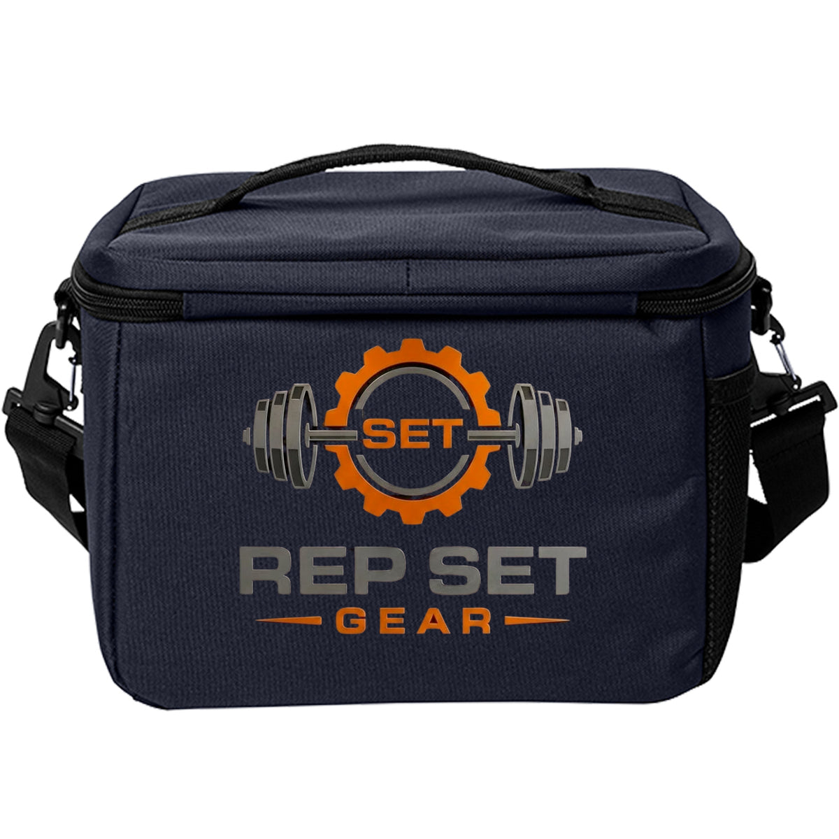 18-Can Insulated Lunch Box Cooler – front view